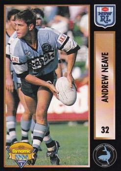 1994 Dynamic Rugby League Series 2 #32 Andrew Neave Front